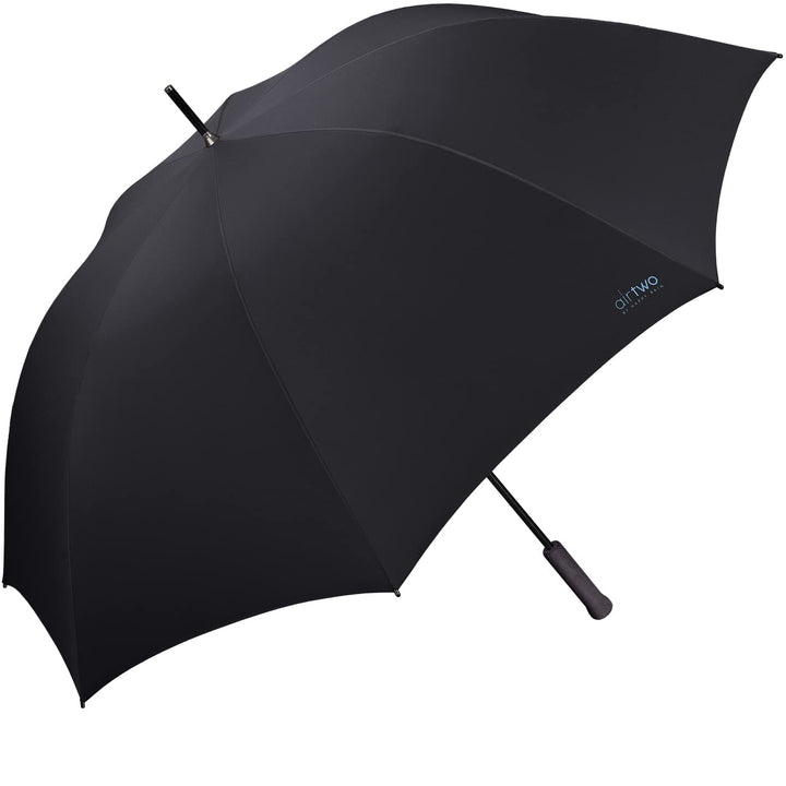Happy Rain Airtwo Stockschirm schwarz, 60201, Schwarz