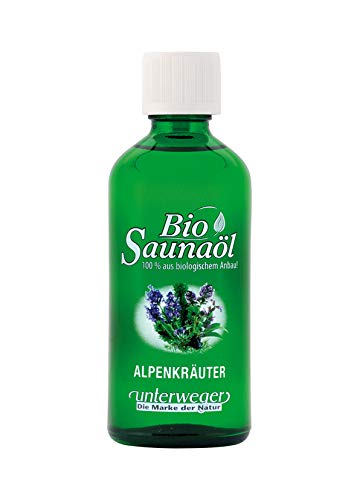 Unterweger BIO Saunaöl Alpenkräuter 100 ml mit reinen ätherischen Ölen(AT-BIO-301)