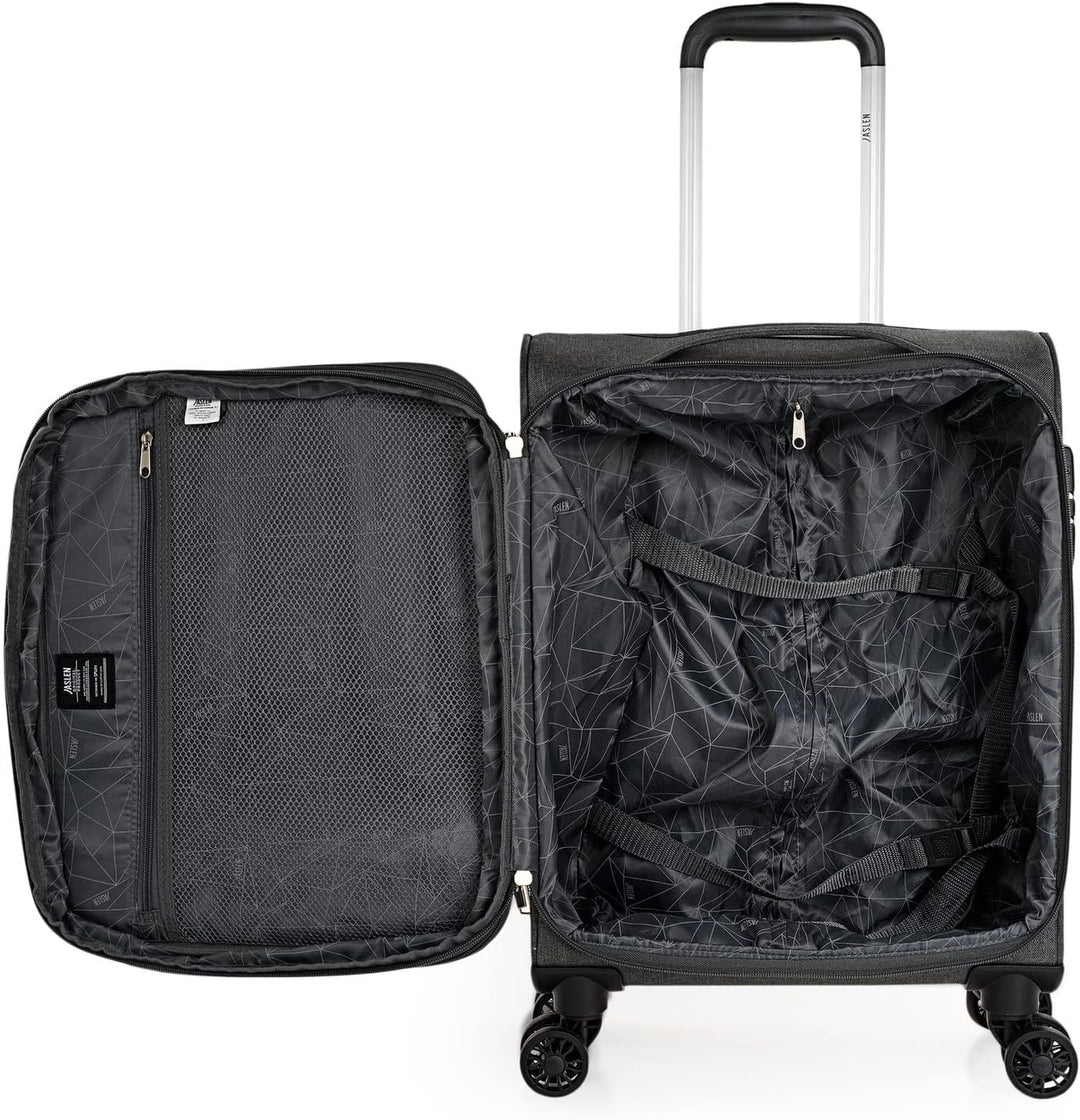 JASLEN - Koffer Klein Handgepäck - Handgepäck Koffer 4 Rollen - Koffer Handgepäck 55x40x20 Leicht un