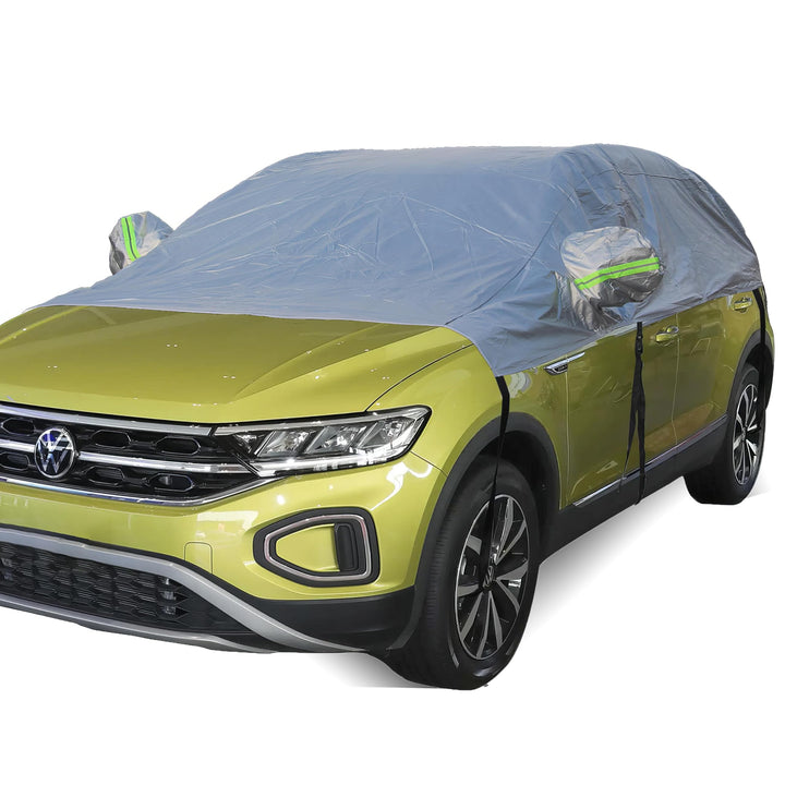 Halbgarage Auto Abdeckplane Wasserdicht Outdoor Verdickter Stoff mit Baumwolle gefüttert Autoabdecku