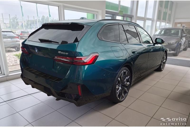 Avisa Matt-Schwarz Edelstahl Heckstossstangenschutz kompatibel mit BMW 5er Touring (G61) 2024- inkl.