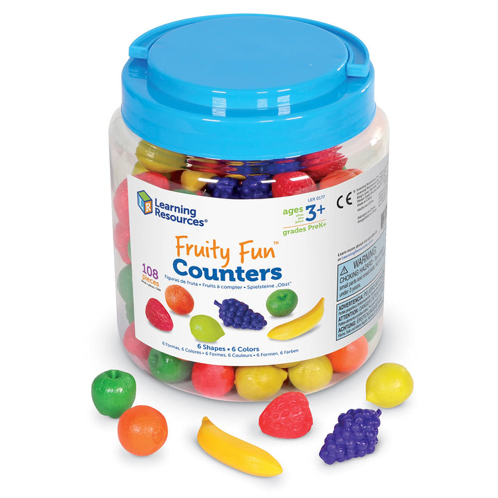 Learning Resources Fruity FunTM Spielfiguren, 108-teilig