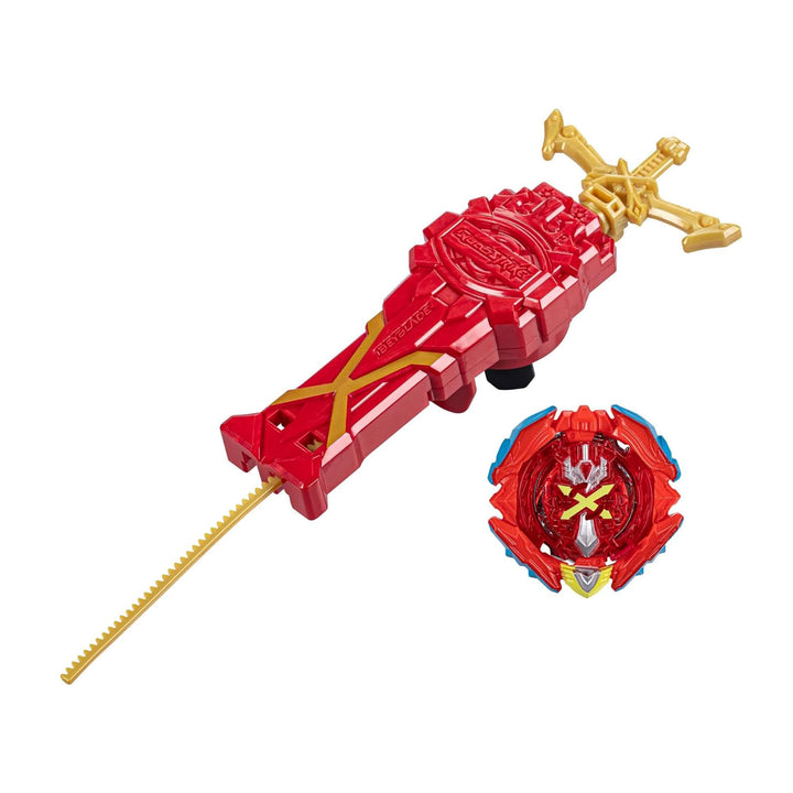Hasbro Beyblade Burst QuadStrike Xcalius Power Speed Starter Pack, Battle Spielset mit Xcalius Start