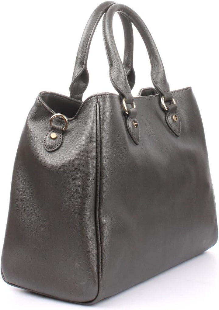 Liu Jo BOSTON BAG N66227E0140 Damen Bowlingtaschen 34x27x17 cm (B x H x T), Grau (Gun metal 90011)
