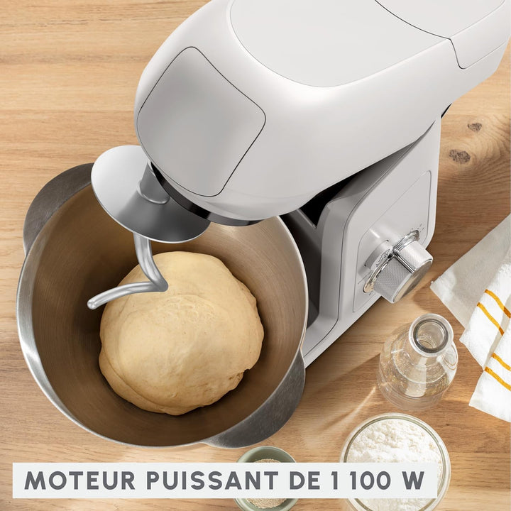 Moulinex Bake Partner Kitchen Machine QA521B25 Leistungsstarke Planetenknetmaschine 1100W Langlebige