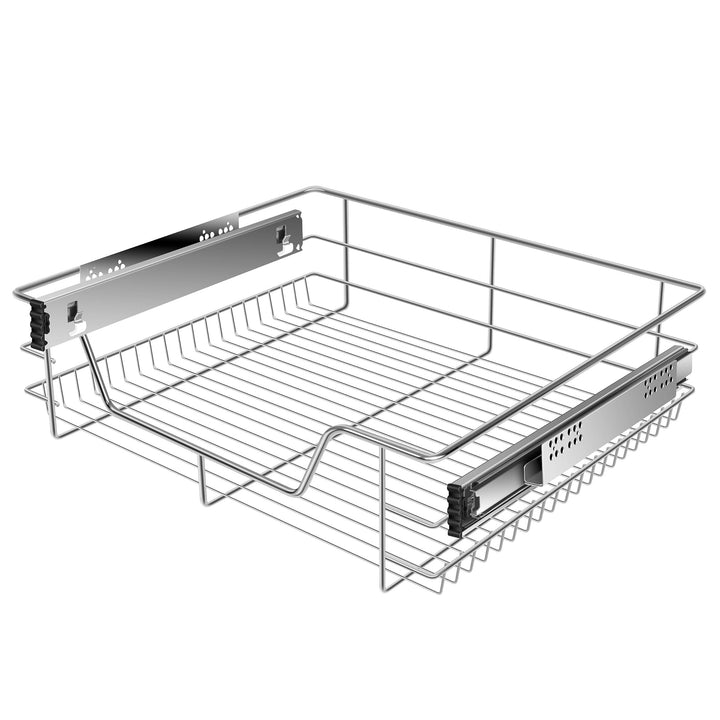 KESSER® Teleskopschublade 60 cm ✓ Küchenschublade ✓ Küchenschrank ✓ Korbauszug ✓ Schrankauszug ✓ Vol
