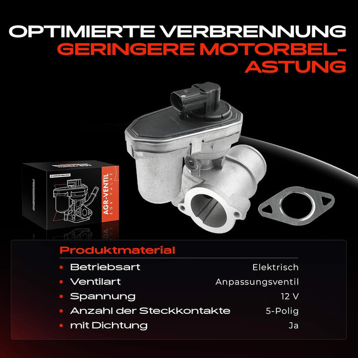 AGR-Ventil Abgasrückführung für Mondeo III B5Y B4Y BWY X-Type CF1 2.2L Diesel 2005-2009 1477144