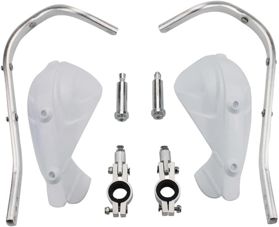 GOOFIT 22mm Handprotektoren Handguards Kit Aluminium Ersatz für Kawasaki Suzuki Motocross Motorrad P