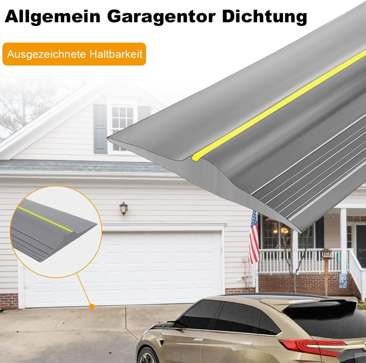 Garagentor Schwellendichtung Universeller Garagentor Dichtung Gummi DIY Garagentor Dichtung Bodenabd