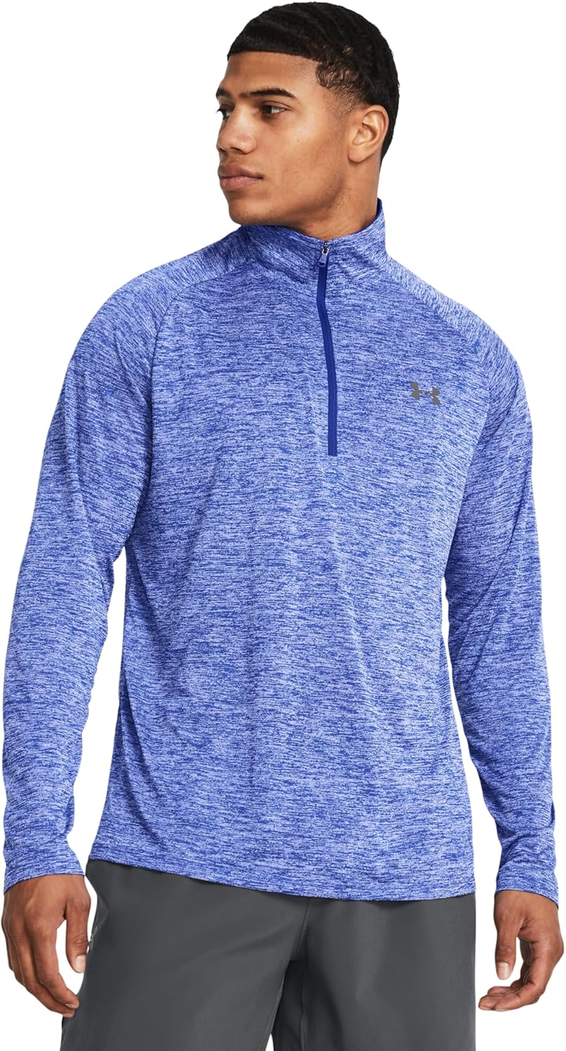 Under Armour Herren HeatGear Tech 2.0 1/2 Zip XS Royal, XS Royal