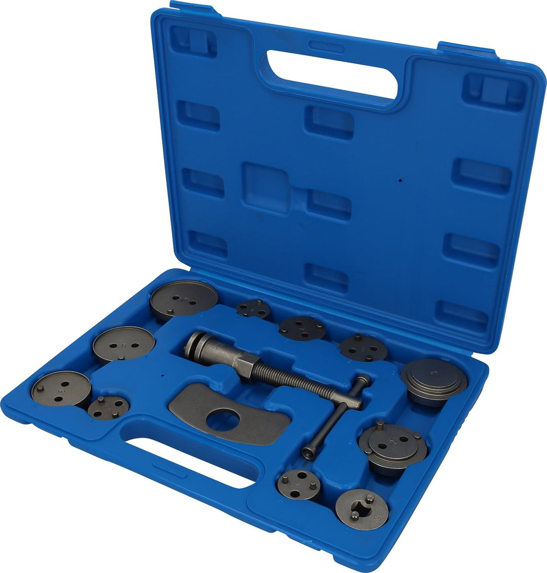BRILLIANT TOOLS BT701000 Universal-Bremskolben-Rückstellwerkzeug-Satz, 13-tlg [Powered by KS TOOLS]