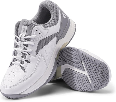 FitVille Extra Weit Tennisschuhe Herren Breit Hallenturnschuh Atmungsaktiv Training Schuhe für Tenni