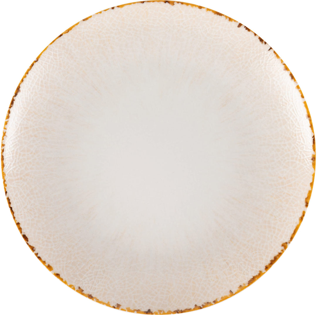 Hazel &amp; Bos Juntos Teller-Set 6x, Porzellan, mit muster, 27cm, Artesanal, Grosse Runde Hauptspeisent