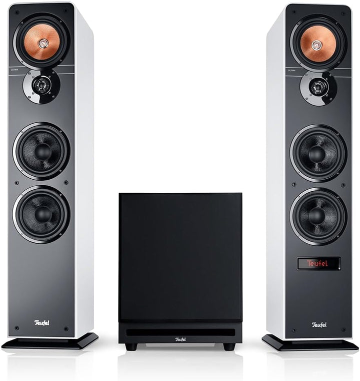 Teufel Ultima 40 Aktiv Club Edition - Kraftvolles 2.1 Lautsprecher-System mit Mächtiger Subwoofer, B