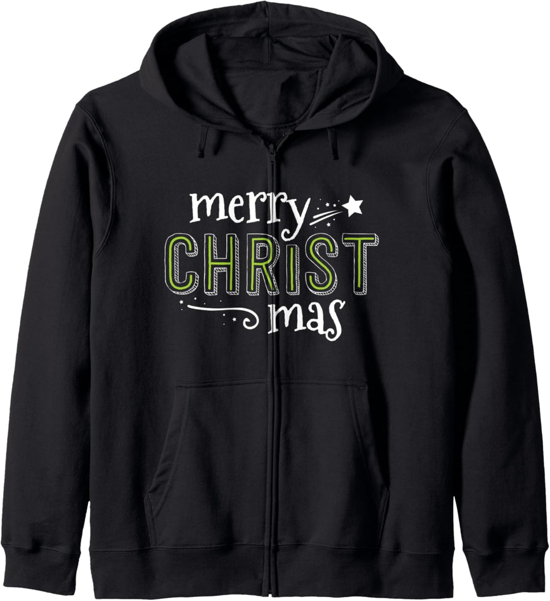 Merry Christ Mas Christian Jesus South Womens Christmas Kapuzenjacke