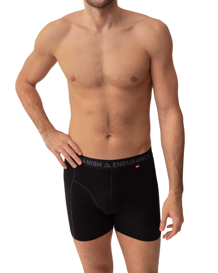 DANISH ENDURANCE Merino Boxershorts Herren (1er Pack), Merino Unterwäsche Herren, Sport & Outdoor, G