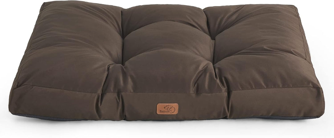Bedsure Hundekissen Grosse Hunde waschbar - 91x68cm hundematratze wasserdicht L für grosse, mittelgr