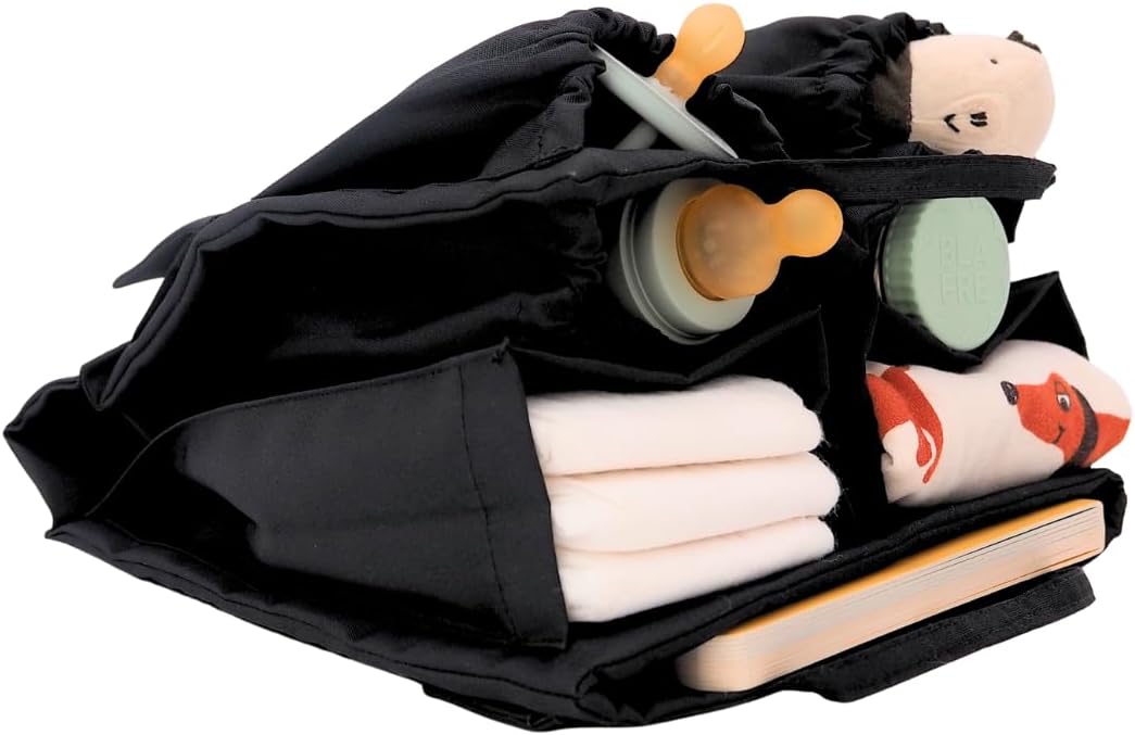 Wickeltasche für Eltern mit Fächern, Innentasche Handtaschen organizer, Taschenorganizer für Newborn