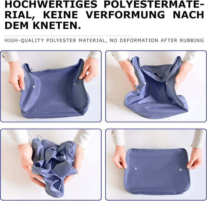 BillyBath Koffer Organizer set, Packing Cubes Kleidertaschen Schuhbeutel Reiseorganizer Packwürfel K