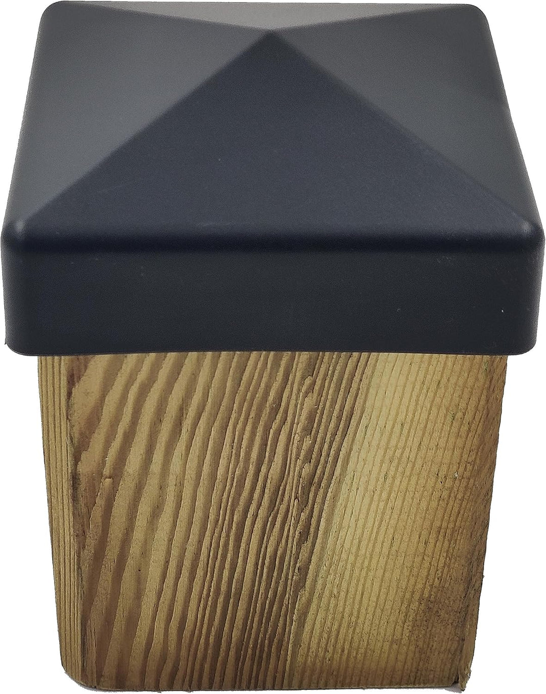 10 Stück Zaun Pfostenkappe 90 mm Pyramide Abdeckkappe anthrazit für Pfosten 9 x 9 cm (UV stabilisier