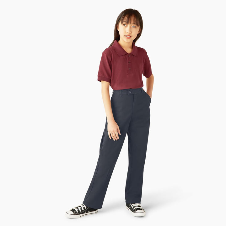 Dickies - - Mädchen KP5519 Stretch Slim Straight Pant, 7, Dark Navy