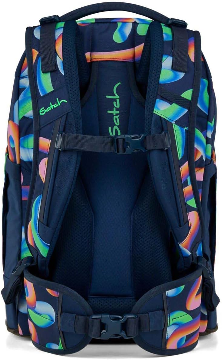 Satch Pack Schulrucksack Set 2tlg. inkl. Pencil Slider (Crazy Twist), Crazy Twist