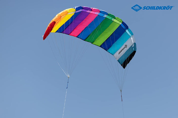 Schildkröt® Dual Line Sport Kite 2.0, Zweileiner Lenkmatte, ab 14 Jahren, 75x200cm, inkl. Polyester