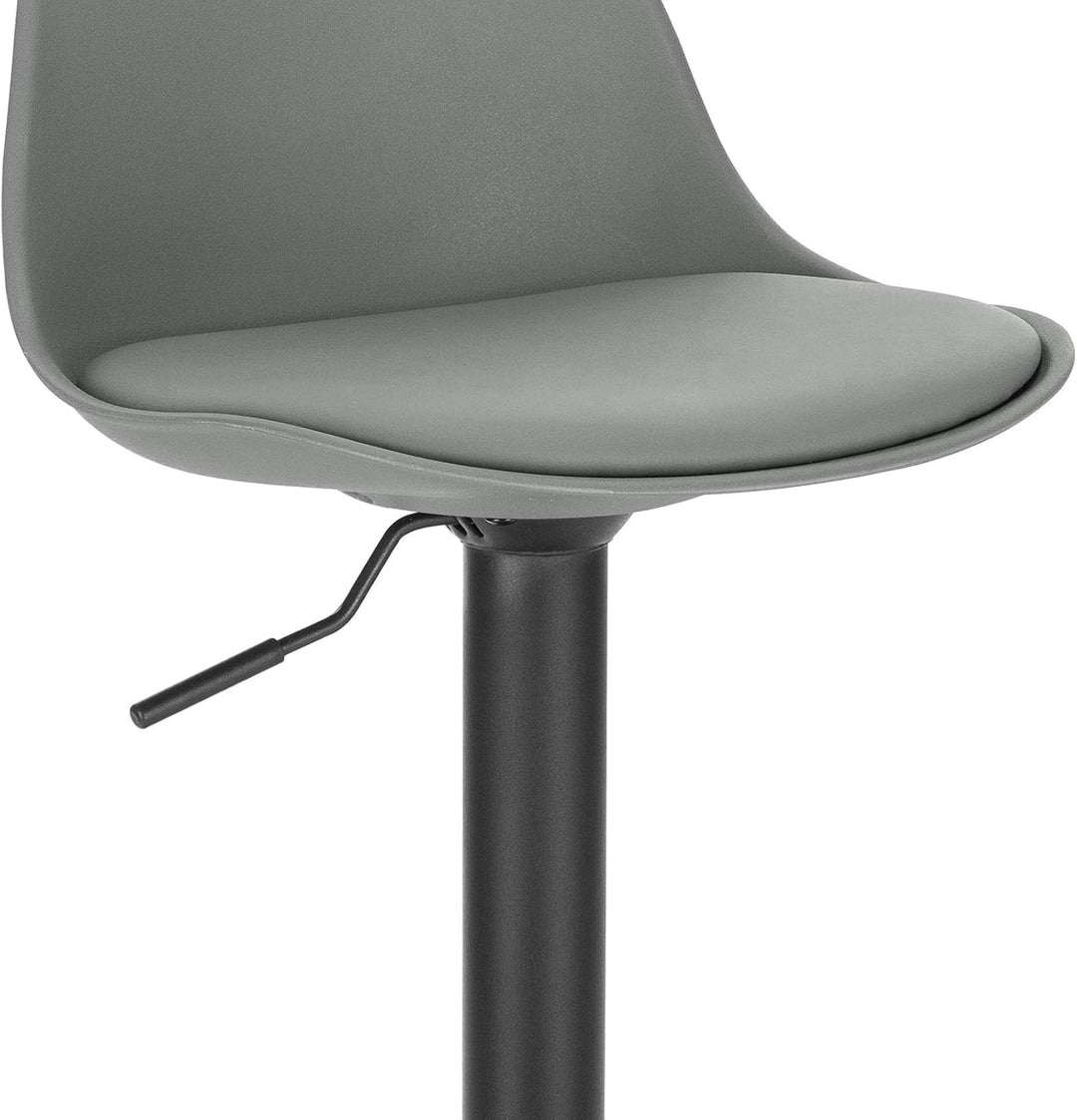 Lestarain 4 Stücke Barhocker,360°Drehbar Hocker Barstuhl mit Rückenlehne höhenverstellbar Tresenhock