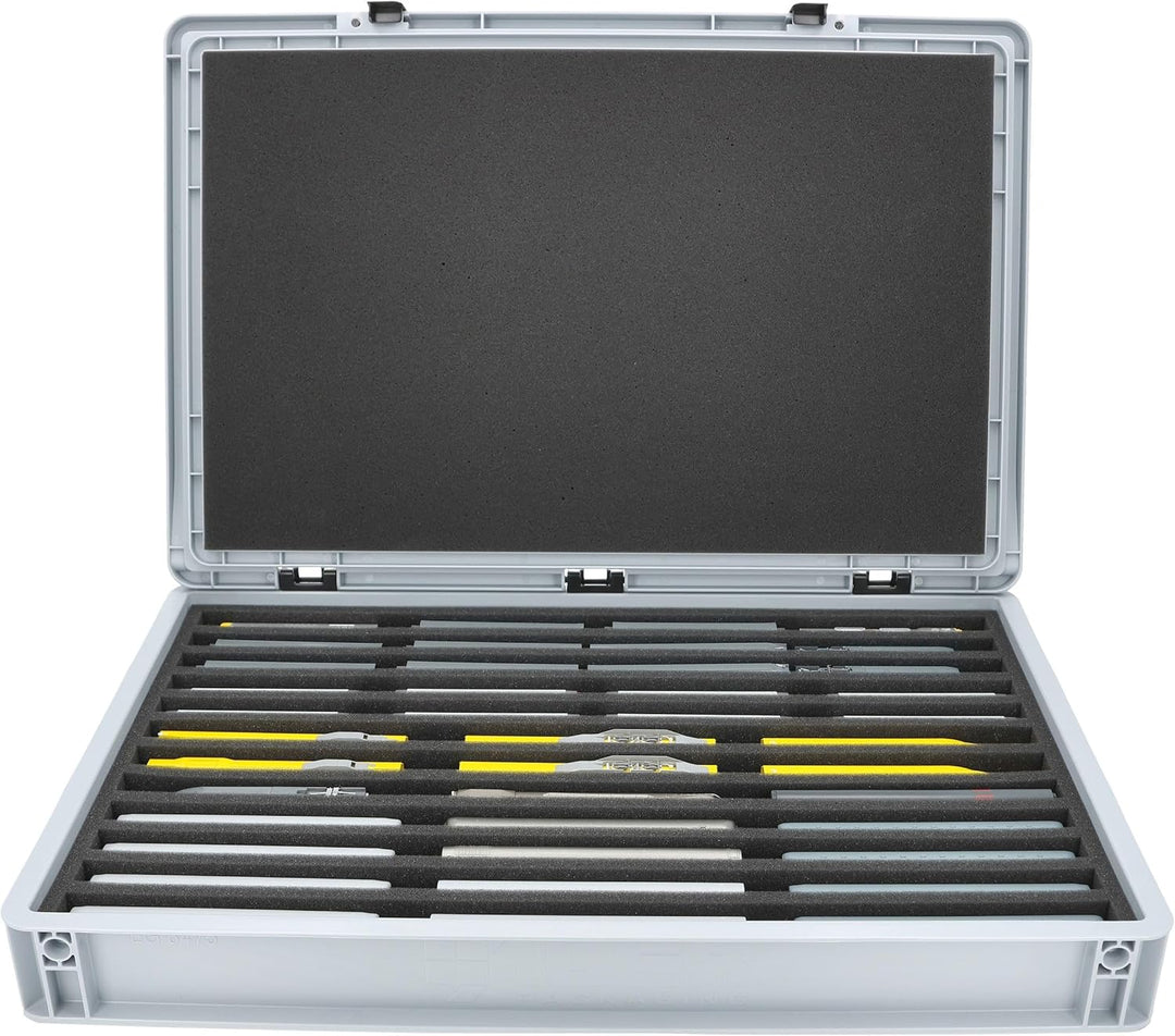 Feldherr Eurobox 60 x 40 cm Set für Modelleisenbahnen - Spur N - 12 Fächer - Schaumstoffeinlage für