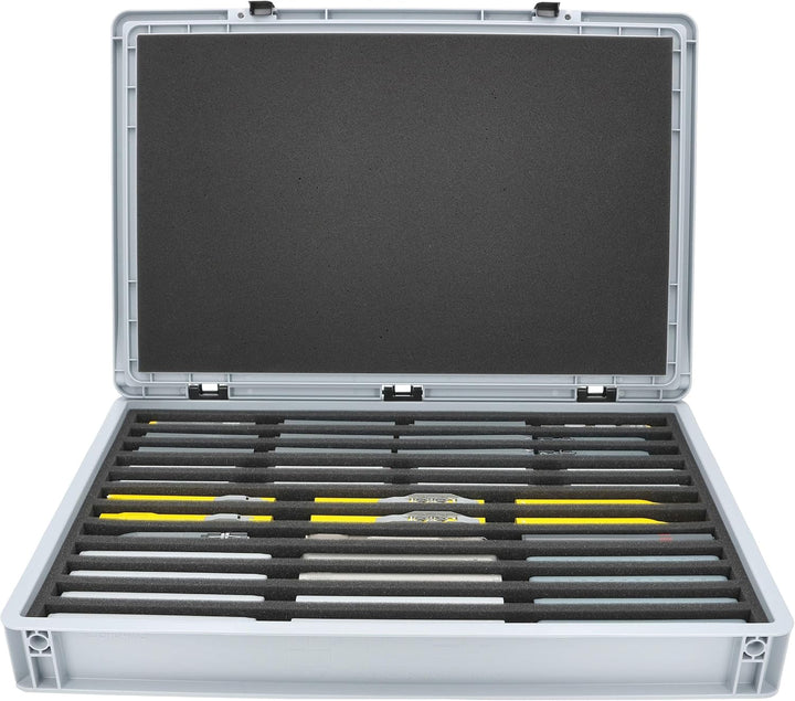 Feldherr Eurobox 60 x 40 cm Set für Modelleisenbahnen - Spur N - 12 Fächer - Schaumstoffeinlage für