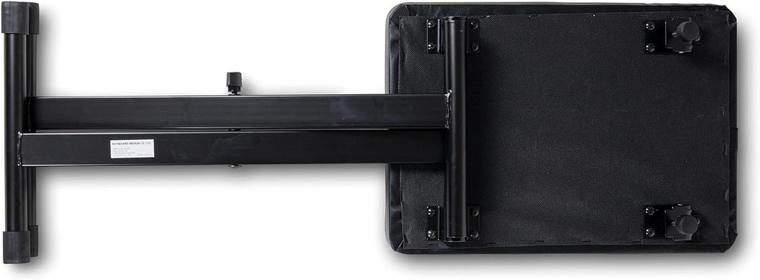 Gewa 900531 Keyboardbank (3-fach höhenverstellbar, Polsterung 3 cm, Höhe 50 - 57 cm) schwarz KB-20B,