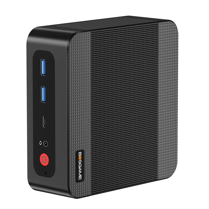 BOSGAME P4 Ultra Windows 11 Pro Business Mini-PC AMD Ryzen 7 7730U, 8 Kerne, 16 Threads, bis zu 4,5