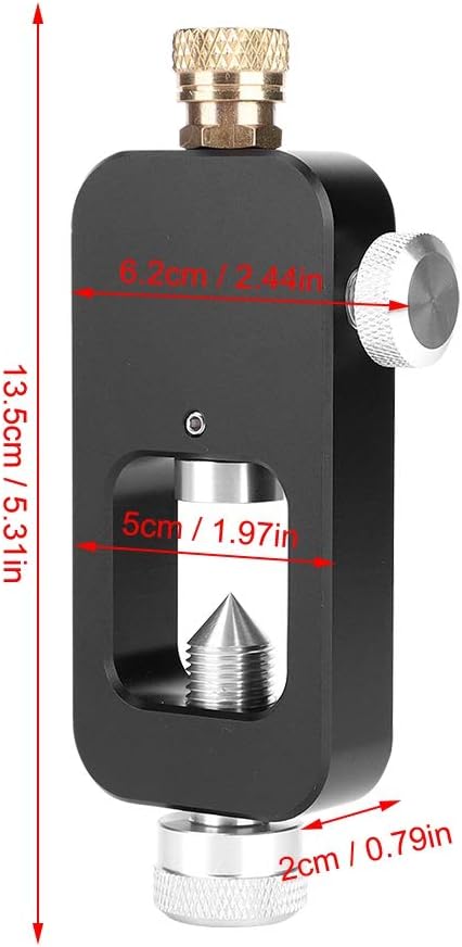 Tauch Sauerstofftank Nachfülladapter, tragbare Aluminiumlegierung Scuba Zylinder Nachfüll Schaltung