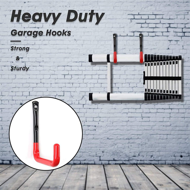 Wandhaken, 20 * 14cm Garage Leiter Haken Schuppenladen Schwerlast Storage Hanger Organizer für Fahrr