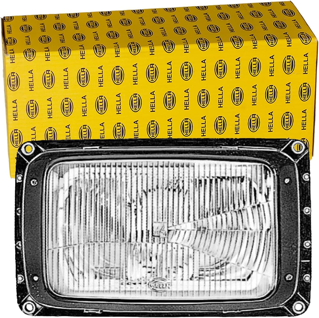 HELLA 1AG 003 434-051 Halogen-Hauptscheinwerfer - 12/24V - Referenzzahl: 37.5 - Einbau - links/recht