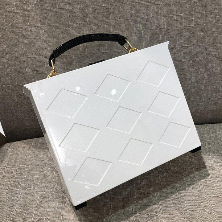 Mode Klavier Form Frauen Handtasche Acryl Box Geformt Frauen Geldbörsen Schulter Damen Party Abend T