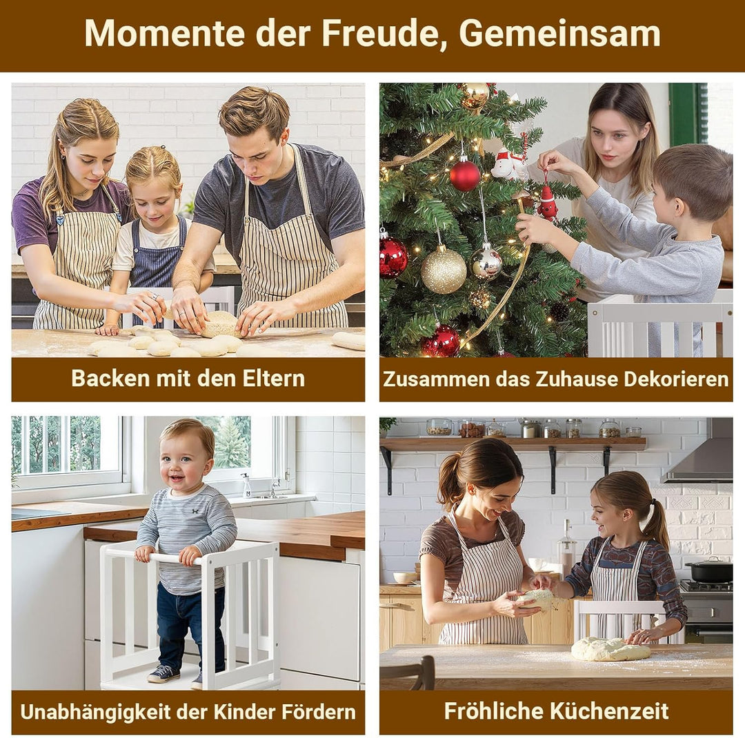 COSYLAND Lernturm ab 1 Jahr – Montessori Learning Tower für Kinder – Sicherer Kinder Lernturm ab 2 J
