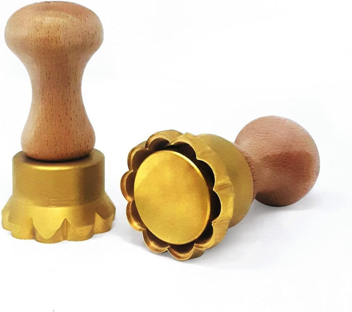 La Gondola Ravioli-Stempel - Rund Blume 50mm | Italienisches Pasta-Werkzeug für Zuhause und gewerbli