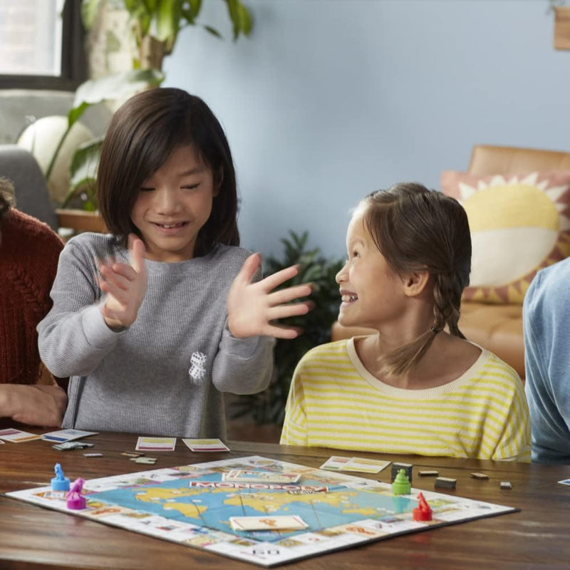 HASBRO JUEGOS MONOPOLY VIAJAR POR EL MUNDO +8 AÑOS