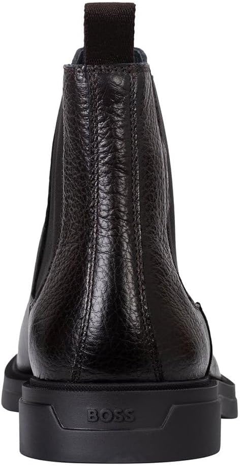 BOSS Herren Calev_cheb_gr Chelsea_Boot 45 EU Dunkelbraun, 45 EU Dunkelbraun