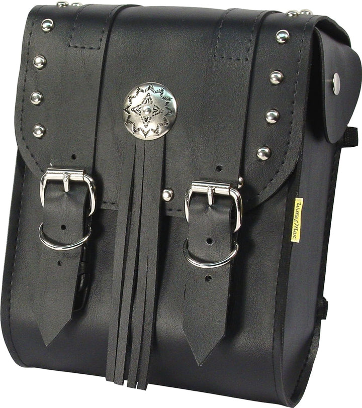 Dowco Willie & Max 58480-00 American Classic Series: Sissy Bar Bag aus Kunstleder, Schwarz, Universa