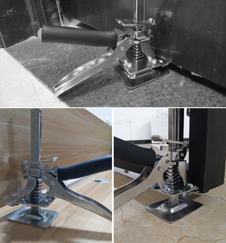 Handwerkzeug, 2 Stück, arbeitssparender Arm, Höhenregler, Handhebewerkzeug, Tür- und Holzplatten-Heb