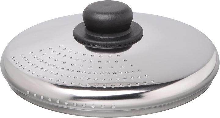 Moneta Etnea Nudelkocher mit verschliessbarem Deckel, Spaghettipfanne, spülmaschinenfest, 22 cm Sing