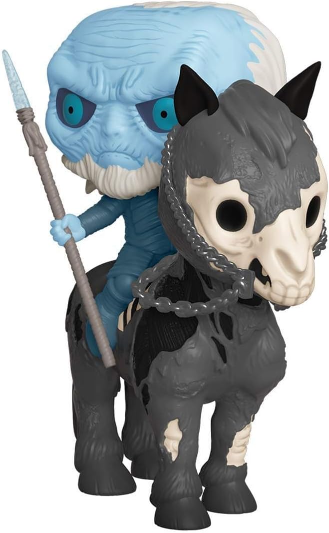 Funko Pop! Rides: Game of Thrones : White Walker On Horse - Vinyl-Sammelfigur - Geschenkidee - Offiz
