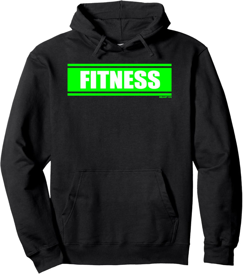 Fitness Grün Gym Fitness Workout Gym Spruch Motivation Grün Pullover Hoodie