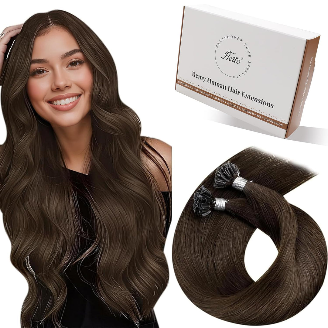 Hetto Echthaar Extensions Bonding Braun Echthaar Keratin Bonding Extensions Remy Echthaar Bonding Ha