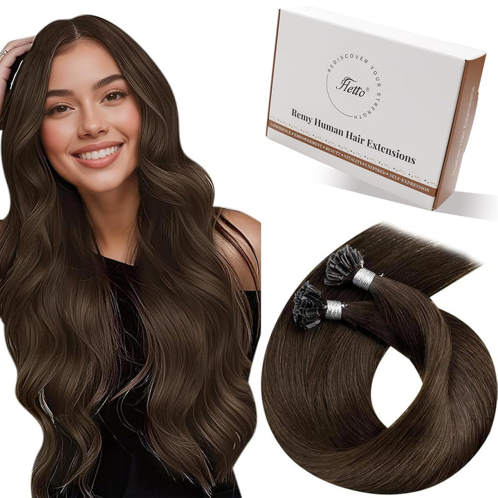 Hetto Echthaar Extensions Bonding Braun Echthaar Keratin Bonding Extensions Remy Echthaar Bonding Ha