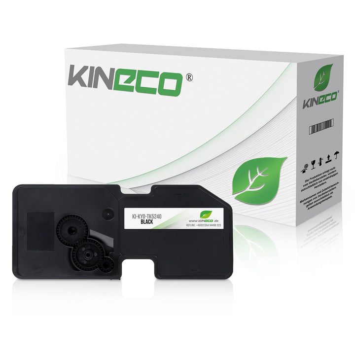 Kineco Toner ersetzt TK5240 Schwarz für Kyocera Ecosys M5526cdw P5026cdn