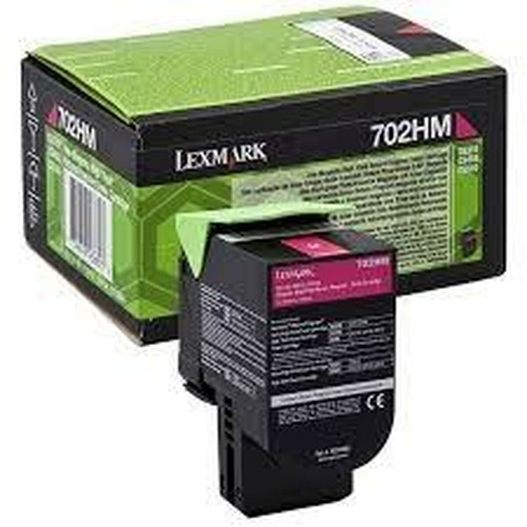 Lexmark 70C2HM0 High Capacity Return Program Toner Cartridge, magenta