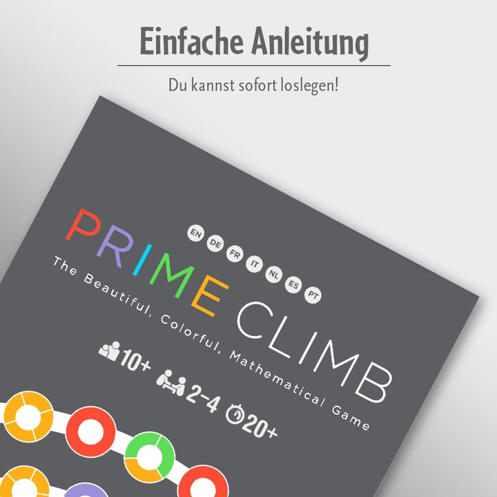 ThinkFun - 76429 - Prime Climb - Das farbenfrohe Mathespiel für Jungen und Mädchen ab 10 Jahren, auc